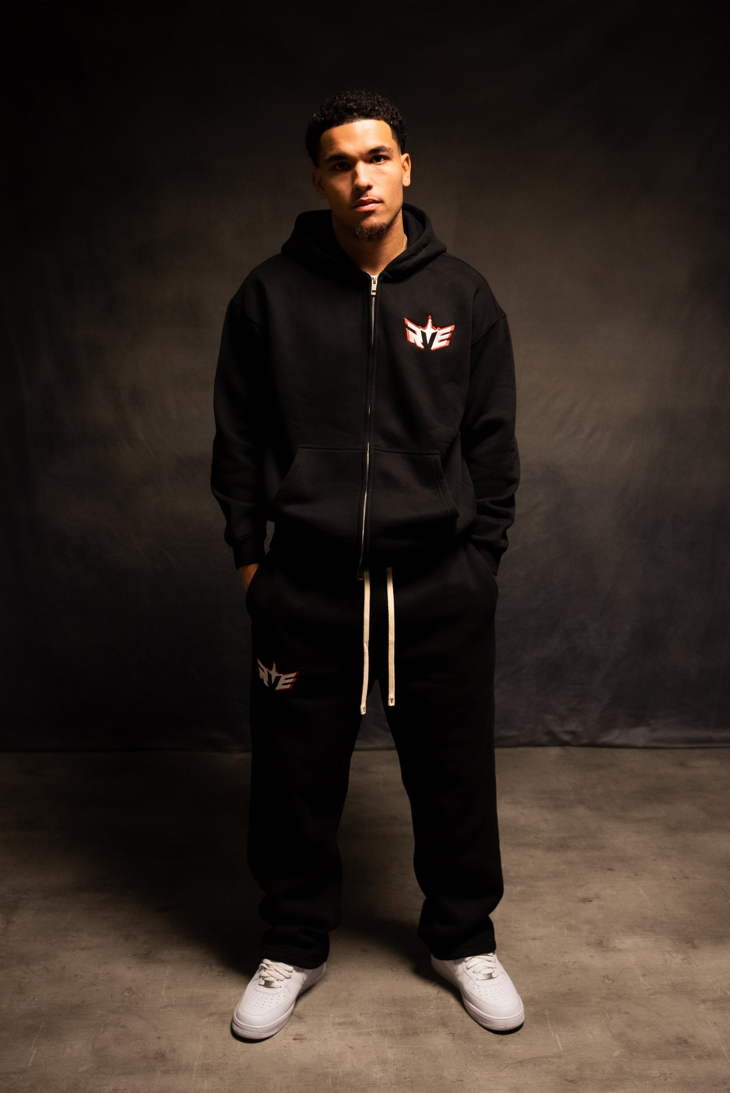 RVE SWEATPANTS - BLACK