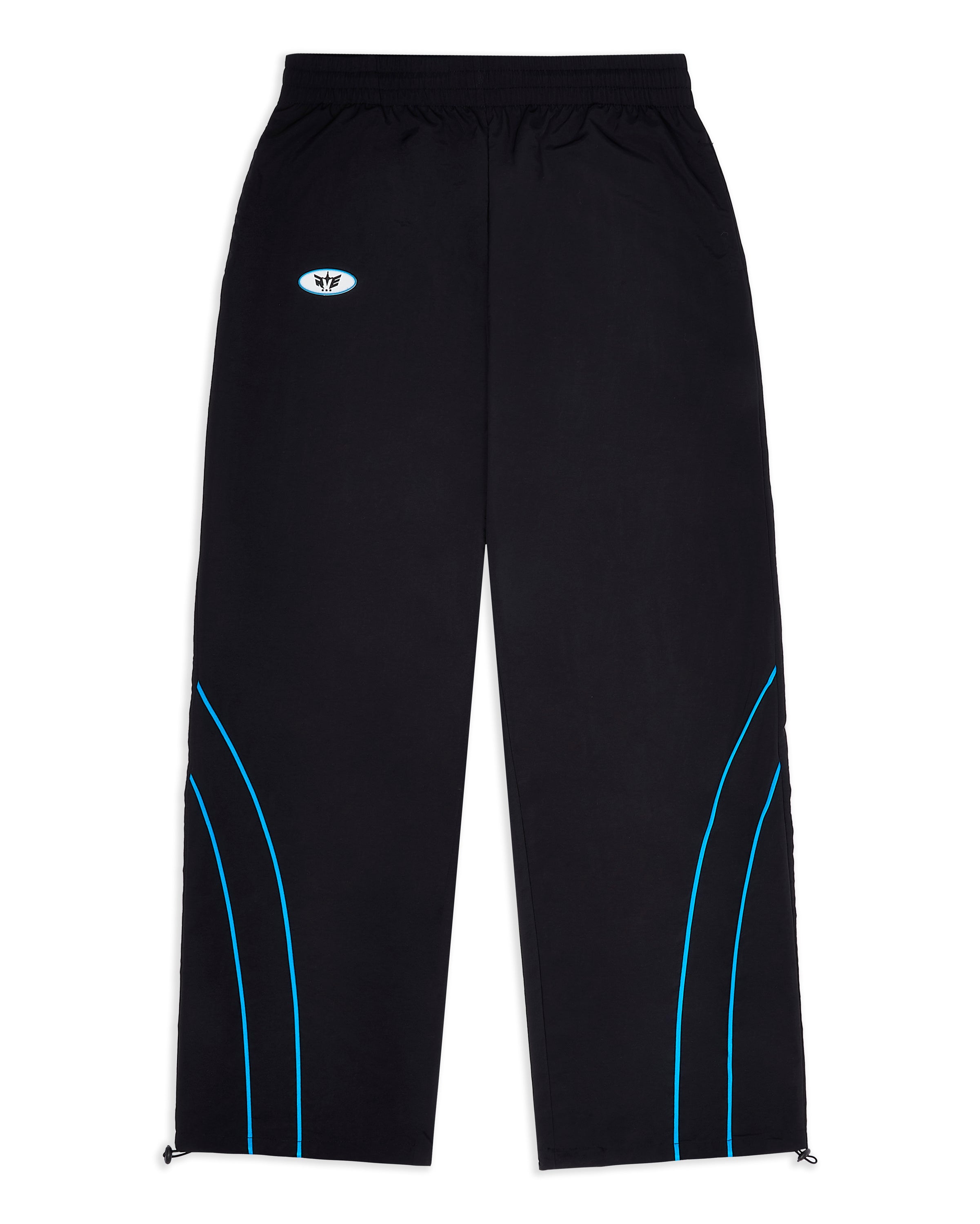 RVE TRACK SWEATPANTS - BLACK